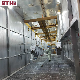  Castings Metal Steel Strucutres Shot Blasting and Electrostatic Powder Coating Painting Line