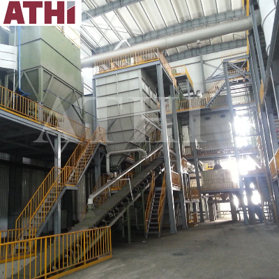 Green Clay Sand Preparation Reclamation Production Line for Foundry Plant
