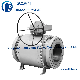  API 6D A105/F304/F316 Forged Trunnion/Fixed Flanged Ball Valve Gear Box