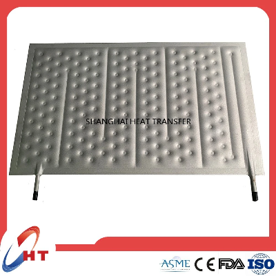 Stainless Steel Laser Welding Pillow Plate Heat Exchanger with CE Mark