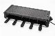 Metal Grill Plate Electric Ten Persons SUS Heating Element BBQ Grill with Ten Pans (9905WS100) manufacturer