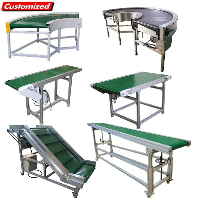 Customized Stainless Steel Conveying Equipment Production Line Food Belt Conveyor