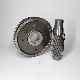  Customized Gear Spiral Shaft Module 3.5 and 21 Teeth for Drilling Machine/ Pile-Driver Tower
