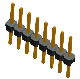  Fpic SMT Wafer Connector Electrical Connectors Pin Terminal Connector