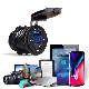 12V-24V Car Charger Type-C+QC3.0 Dual Port Fast Charging for Cars Motorcycles Yachts