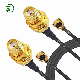 Factory Price Antenna Ipex to SMA Female Crimp Jack Ipx U. FL to SMA Adapter Rg178 Rg316 Coaxial Cable manufacturer