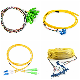  LC Sc FC St APC Upc G652D Single Mode 3mm Patch Cord Fiber Optic Jumper Pigtail Cable