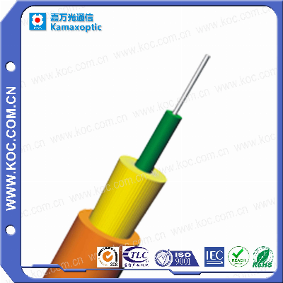 Fiber Optic Simplex Round Indoor Cable with Different Fiber