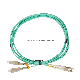  Manufacturer FTTH Optical Fiber LC Multimode Om4 50/125 Violet Simplex Jumper Fiber Optic Patch Cord