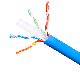 Network Cable Drum 500m 300m 100m UTP CAT6 23AWG 4 Pairs Indoor Ues Customized Meters Ethernet Cable CAT6 manufacturer