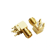  Straight Connector PCB Edge Mountable Terminal RF SMA