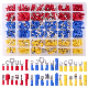  Direct 480PCS Electrical Automotive Insulated Wire Crimp Butt Spade Bullet Connectors