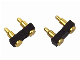  Straight Type Pogo Pin Connector SMT Pogo Pins Electric Parts 2 Pins for PCB