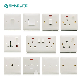  OEM 15 Years Experience Factory Price BS Standard Wall Electrical Switch 86*86mm