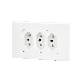 2023 Hot Sales Customized White Color Wall Brazil Outlet Brazilian 3 Pin Power Socket