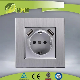  EU Wall Mounted Schuko USB Germany Standard Wall Socket Double Port Socket 2.1A USB Charge Wall Socket
