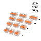  Mini Quick Plug Wire Connectores Electrical Terminals Fast Universal Compact Cable Lighting Connectors