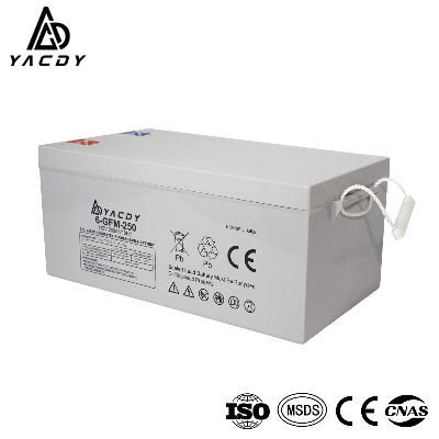 12V250ah Rechageable Deep Cycle Solar UPS AGM Gel Storage Battery