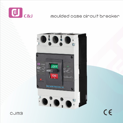 MCCB Cjm3-400 3p Compact DIN Rail Molded Case Circuit Breaker