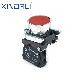 Lay4-Ba42 Xb5 Series Red Electrical Flush Spring Return Push Button Switch manufacturer
