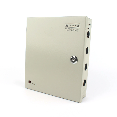 Metal Box DC 12V 18 Channel Switching CCTV Battery Backup Power Supply