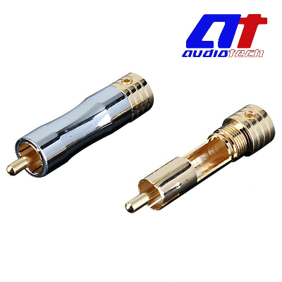 Carbon Fiber Series Hi-Fi RCA Plug Audio