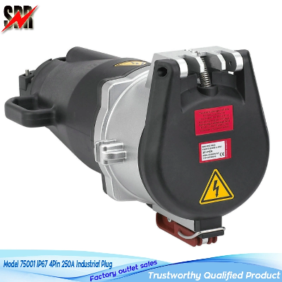 Model 75001 IP67 Waterproof 4pin 250A Industrial Plug