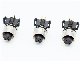 Origin M12 Connector 8pin Board End Female Base PCB Plug-in Elbow Board Front Lock Aviation Plug manufacturer