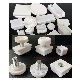 Furniture Aceessories Chair Desk PVC Plastic White Pipe End Cap Screw Nut Tube Plug Caster Wheel Thread Tube Insert Adjustable Leveling Feet Glides End