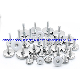  M6 M8 M10 Plastic White Furniture Adjustable Leveling Feet Glide Moistureproof Screw Adjustable Pad for Table Chair Goods Shelf