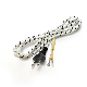 Wholesale EU 2pin Power Cable Cotton Braided with Closed End Crimp Terminal for Electric Steam Iron