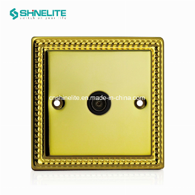 Best Price Isolated Coaxial Socket Single Outlet TV Socket