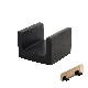  EPDM Rubber Bumper/ Floor Rubber Shock Absorber Sound Insulation Mat/ U-Type Floating Floor Rubber Joist Isolation Clip