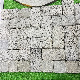 Outdoor Driveway Plaza Floor Granite Paving Black Basalt Tumbled Stone Cobble Paving Bricks for Squares manufacturer