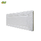  Modern Garage Door Smooth Panels Outdoor Insulation Fluted Sectional Door Panel 2.4m