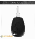  Car Keys Fob Case with Battery Clamp for Renault Key Blank
