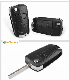  Flip Remote Car Key Blank for Opel 2 Button Key Shell