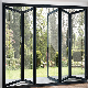 Simple Design Aluminum Door Window Low Cost Glass Sliding Door Aluminum China Interior Bifold Aluminum Door manufacturer