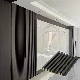  Customization Hotel Background Decorate Bamboo Waterproof WPC PVC Composite Ceiling Cladding Fluted Wall Panel