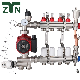  Factory Water Valved Stainless Steel Manifold Hosehold Radiant Floor Heating Manifold