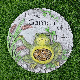  Customized Round Frog Decorative Garden Stepping Stones Outdoor Solar Light Stepping Stone
