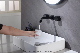 Water Tap Bathroom Black Rotation Brass Copper Hot Cold Water Concealed in-Wall Sink Bathroom Wash Basin Faucet Wall Mounted Hidden Mixer Faucet Water Tap manufacturer