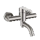  Single Handle New Form Waterfal Tap Glass Form Square Deck Mounted Faucet