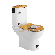  The World′s First Gold Specular Two Piece Bathroom Wc Toilet with Main New Design