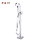 Fyeer Free Standing Complete Set Square Brass Bathtub Faucet manufacturer