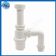 Sifon Lavatorio 1.1/4 Inch Drain Pipe Plastic Waste Siphon Drain Bottle Trap manufacturer