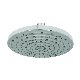  Wall Bronze Rain Fountain Nozzle Ultra Thin Round Stainless Steel Bathroom Shower Head