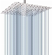  Aolan Rain Shower Head 12 Inches Large Rainfall Shower Head Made of 304 Stainless Steel