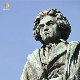  Large Size Bronze Greek Man Head Sculpture Brass Copper Bust of Beethoven
