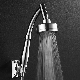 Aluminum Water Saving Round Adjustable Shower Head Over Head Sprayer